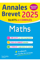 Annales brevet 2025 - maths