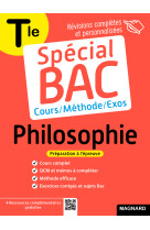 Special bac philosophie term - cours complet, methode, exercices et sujets pour reussir l-examen