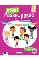 Mini passe-passe 5-6 ans - cahier de francais