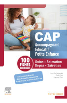 Fiches techniques cap accompagnant educatif petite enfance - soins, animation, repas, entretien