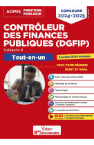 Concours controleur des finances publiques (dgfip) - categorie b - tout-en-un - concours externe 202