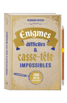 Enigmes difficiles et casse-tete impossibles