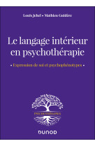 Le langage intérieur en psychothérapie