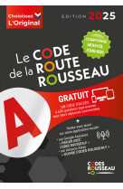 Code de la route rousseau b 2025