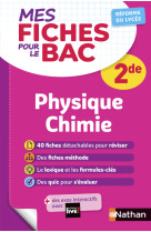 Mes fiches pour le bac physique chimie 2de