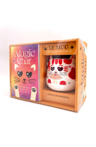 Coffret mug magique chat