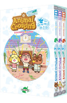 Animal crossing - le journal de l'île - coffret t01 à t03 ned