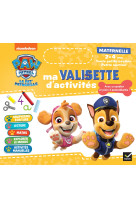 Ma valisette d'activités maternelle tps et ps pat'patrouille - 2-3 ans