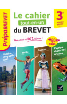 Prépabrevet - le cahier tout-en-un du brevet - brevet 2025