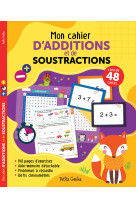 Mon cahier d'additions et de soustractions