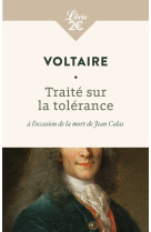 Traité sur la tolérance à l'occasion de la mort de jean calas