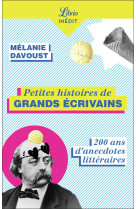 Petites histoires de grands écrivains