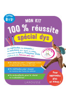 Mon kit 100 % réussite spécial dys au collège (+ autocollants)