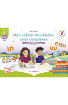 Mon coffret des alphas sons complexes - méthode de lecture cp ce1 sur les sons complexes et les consonnes qui changent de prononciation