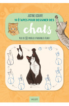 10 étapes pour dessiner des chats