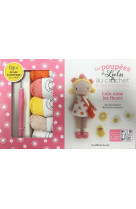 Coffret poupée de lulu au crochet et ses accessoires