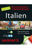 Harrap's méthode express italien 2cd+livre