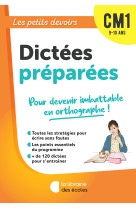 Les petits devoirs - dictées préparées cm1