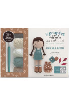 Coffret poupée de lulu au crochet et ses accessoires