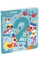 Le livre sonore de mes 2 ans - livre sonore avec 6 puces - à partir de 2 ans