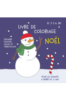 Livre de coloriage noël pour les enfants à partir de 3 ans