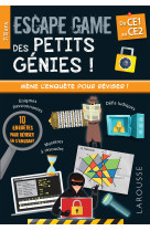 Escape game des petits génies ce1-ce2