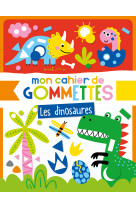 Mon cahier de gommettes - les dinosaures