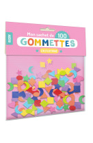 100 gommettes en feutrine