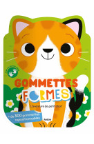 Gommettes formes - l'aventure de petit chat