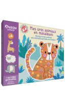 Mon coffret d'artiste - mes gros animaux en mosaïques