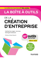 La boîte à outils de la création d'entreprise 2024