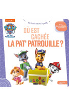 La pat' patrouille - où est cachée la pat' patrouille ? - livre à flaps