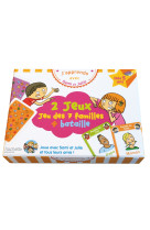 J'apprends avec sami et julie : jeu des 7 familles + bataille