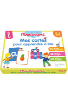 Montessori mes cartes pour apprendre à lire 3-6 ans