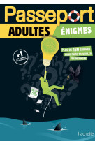 Passeport adultes - enigmes - cahier de vacances 2024