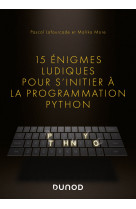 15 énigmes ludiques pour s'initier à la programmation python