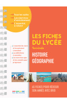 Les fiches du lycée - terminale - histoire-géographie