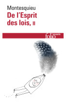 De l'esprit des lois