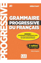 Grammaire progressive du français débutant 3è édition+cd