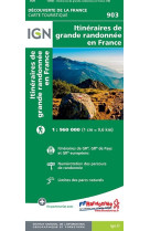 1m903 itineraires de grande randonnee en france