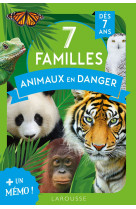 7 familles spécial animaux en danger