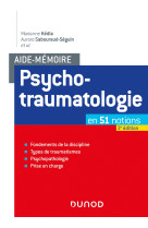 Aide-memoire - psychotraumatologie - 3e ed