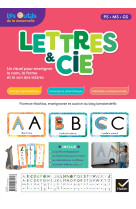 Lettres et compagnie - français maternelle ed. 2022 - guide pédagogique + flashcards