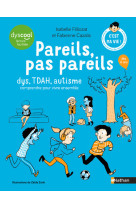 Pareils, pas pareils - dys, tdah, autisme comprendre pour vivre ensemble