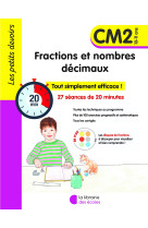 Les petits devoirs - fractions et nombres décimaux cm2