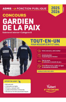 Concours gardien de la paix - catégorie b - tout-en-un - 20 tutos + fil d'actu offerts