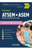 Concours atsem/asem l'oral en 180 questions 2023/2024