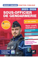 Réussite concours - sous-officier de gendarmerie - 2025-2026- préparation complète