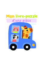 Vroum - mon livre puzzle d'une pièce