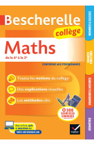 Bescherelle collège - maths (6e, 5e, 4e, 3e)